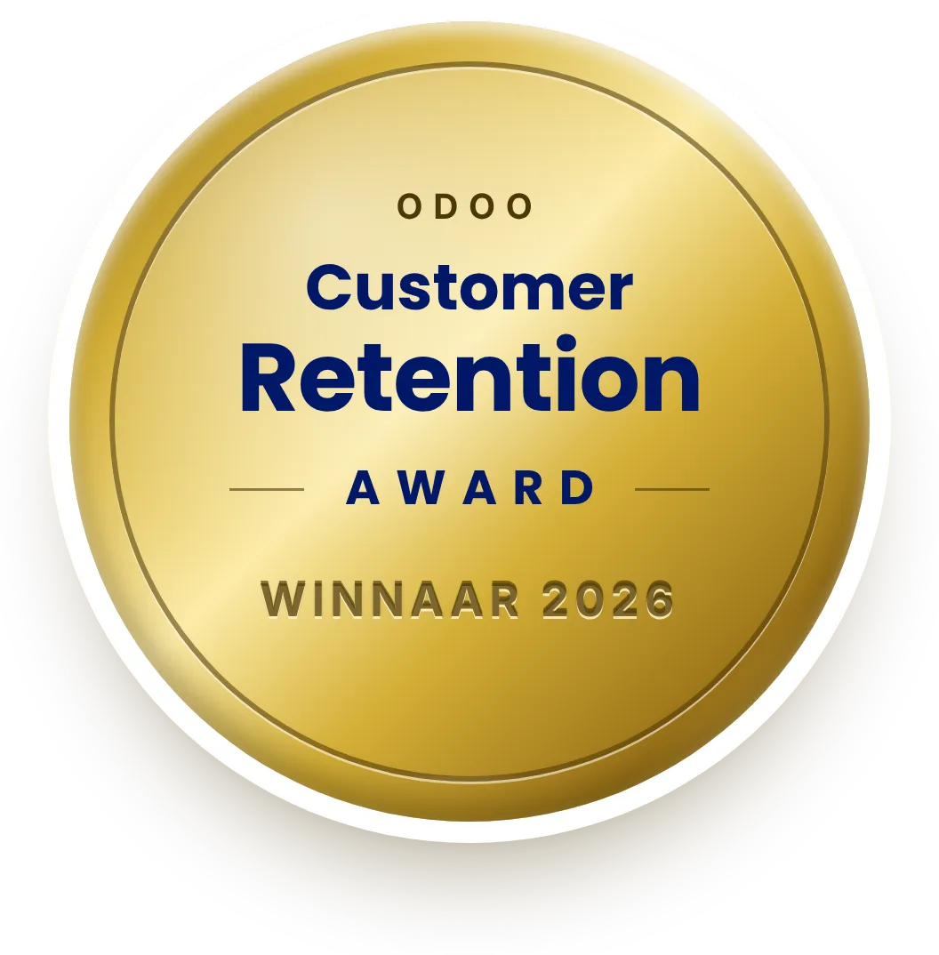 Odoo Customer Retention Award, winnaar 2026